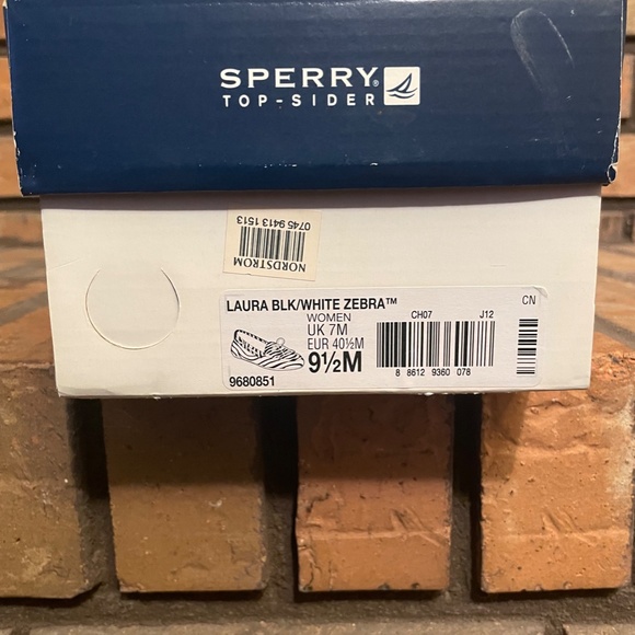 Sperry* Zebra print* loafers* with pony hair *leather tassel *size 9.5 - Picture 3 of 6